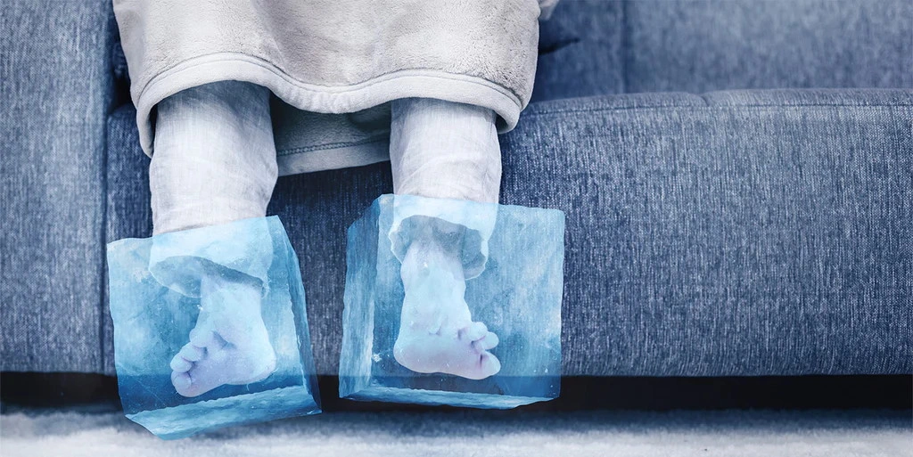 Холодные ноги в постели? Больше нет!